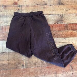 PLAYBOY Dark Brown Lounge Pants
